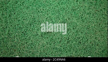 Texture - spugna verde per la cucina Foto Stock