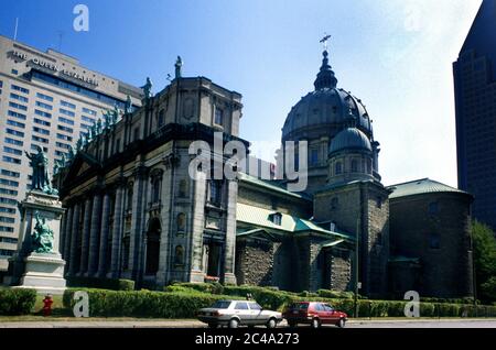 Maria Regina del mondo Basilica Montreal Quebec Canada Foto Stock