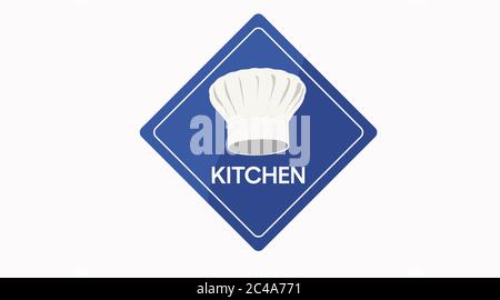 Icona Vector Isolated Kitchen Sign Illustrazione Vettoriale