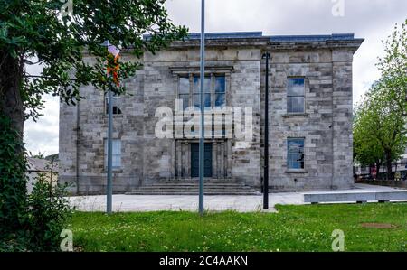 Kilmainham Courthouse a Dublino, costruito nel 1820 e in uso fino al 2008. Fa ora parte del Kilmainham Jail Museum. Foto Stock