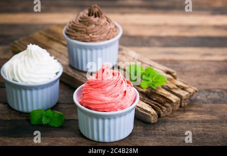 Gelaterie Foto Stock