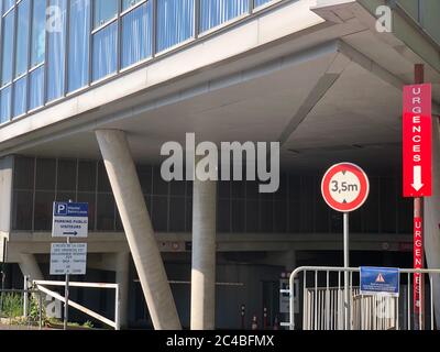 Ospedale Saint-Louis nel 10 ° distretto di Parigi Foto Stock