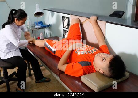 Centro medico gestito da suore dominicane Foto Stock