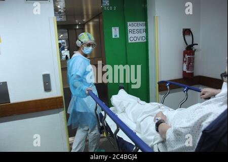 Pronto soccorso - samu 80 - Sdur d'abbeville Dipartimento della somme (80) Foto Stock