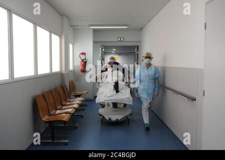 Pronto soccorso - samu 80 - Sdur d'abbeville Dipartimento della somme (80) Foto Stock