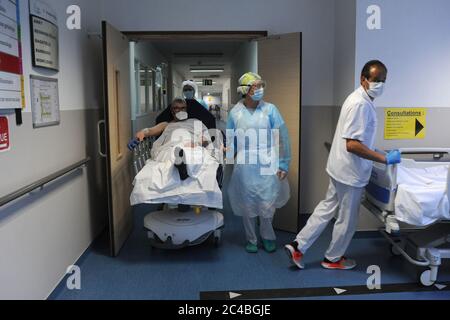 Pronto soccorso - samu 80 - Sdur d'abbeville Dipartimento della somme (80) Foto Stock