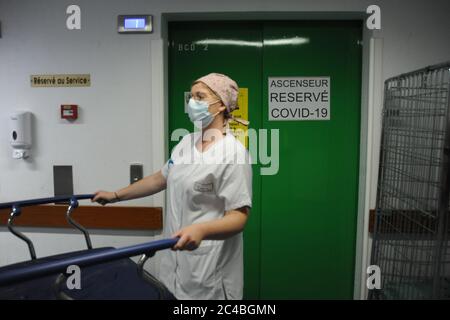 Pronto soccorso - samu 80 - Sdur d'abbeville Dipartimento della somme (80) Foto Stock