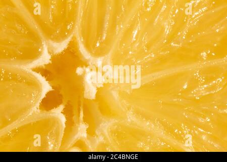 Close Up di limone Foto Stock