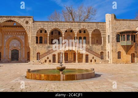 Beiteddine Palace, 1818, Beit ed-Dine, Chouf, Libano Foto Stock