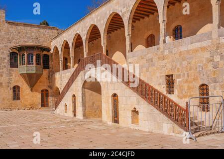 Beiteddine Palace, 1818, Beit ed-Dine, Chouf, Libano Foto Stock