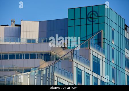 Moderna estensione al Royal Liverpool Hospital Foto Stock