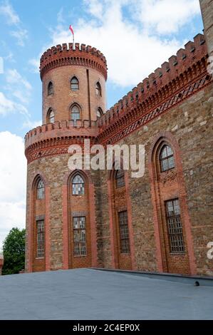 Sontuoso castello in Kamieniec Ząbkowicki, Ząbkowice Śląskie County, Bassa Slesia voivodato, Polonia Foto Stock