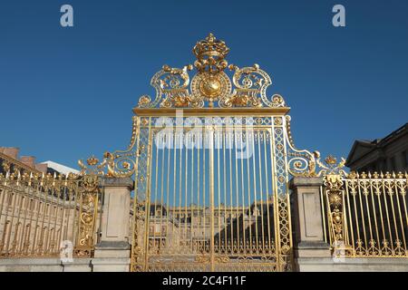 RIAPERTURA DELLA REGGIA DI VERSAILLES DOPO IL BLOCCO Foto Stock