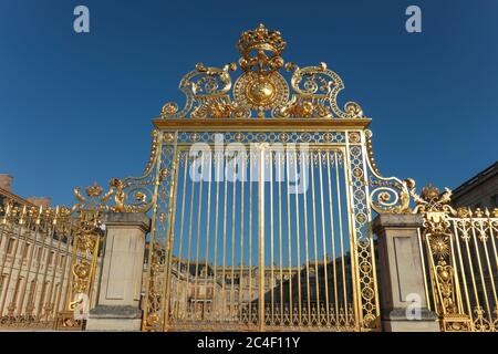 RIAPERTURA DELLA REGGIA DI VERSAILLES DOPO IL BLOCCO Foto Stock