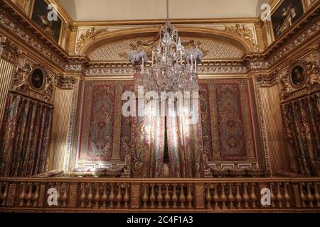 RIAPERTURA DELLA REGGIA DI VERSAILLES DOPO IL BLOCCO Foto Stock