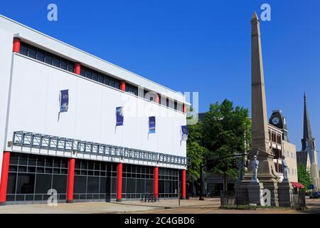 Monumento confederato, Portsmouth City, Norfolk Region, Virginia, USA Foto Stock