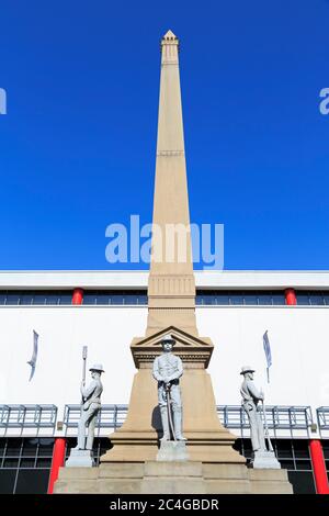 Monumento confederato, Portsmouth City, Norfolk Region, Virginia, USA Foto Stock