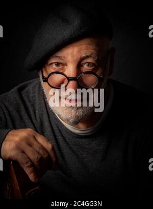 David George - Ritratto Di Auto Foto Stock