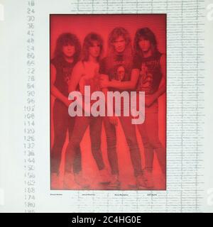 Megadeth finora così buono così che cosa 12 'vinile LP - 01 vintage cover Foto Stock