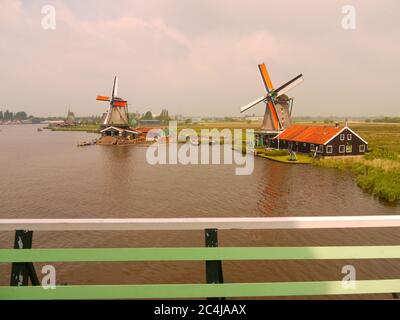 Zaanse Schans, Paesi Bassi Foto Stock