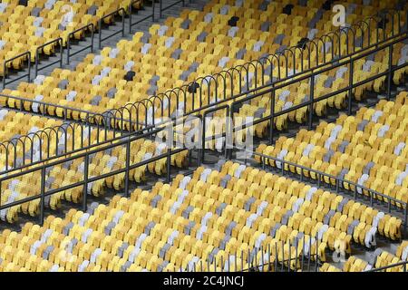 Una vista generale all'interno dello Stadio Nazionale Bukit Jalil a Kuala Lumpur, Giugno 30,2020. Foto Stock