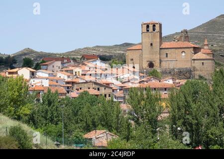 Enciso è un comune spagnolo di 3 abitanti della provincia di la Rioja Foto Stock