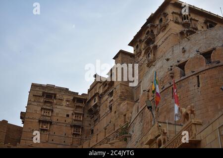 Jaisalmer Fort è il secondo forte più antico nel Rajasthan Foto Stock