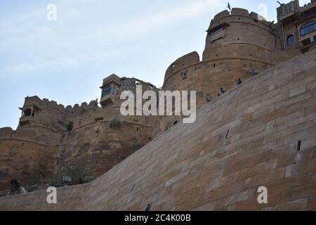 Jaisalmer Fort è il secondo forte più antico nel Rajasthan Foto Stock