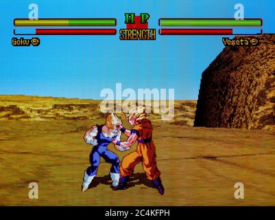 Dragon Ball Z Ultimate Battle 22 - Sony PlayStation 1 PSX - solo per uso editoriale Foto Stock