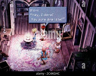 Final Fantasy IX - Sony PlayStation 1 PSX - solo per uso editoriale Foto Stock