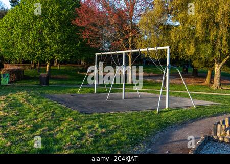 Horsham West sussex covid 19, corona virus lockdown 2020 Foto Stock