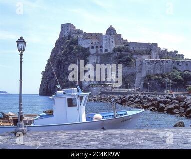 Castello Aragonese, Ischia, Regione Campagnia, Italia Foto Stock