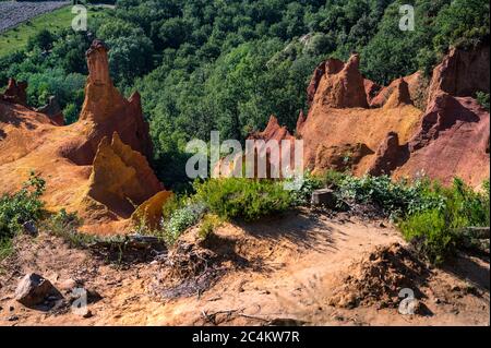 Bellissimo scenario in Maison Du Parc Naturel Régional du Luberon In Francia Foto Stock