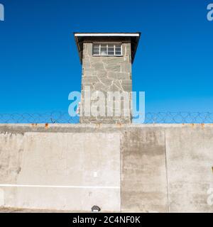 Carcere di Robben Island, Nelson Mandela Foto Stock