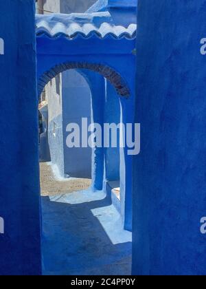 Chefchaouen. Regione Rif. Marocco settentrionale. Maghreb, 2019 Foto Stock