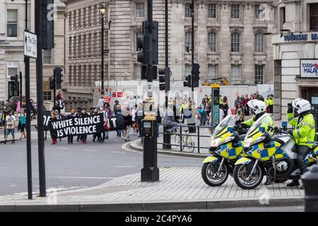 Black Trans Lives è una protesta a Londra Foto Stock