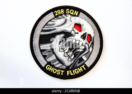 Royal Netherlands Air Force - 298 Squadron Ghost Flight Patch Foto Stock