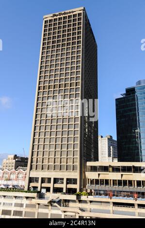 La torre alta degli editori del Sole di Vancouver e della Provincia di Vancouver, Canada Foto Stock