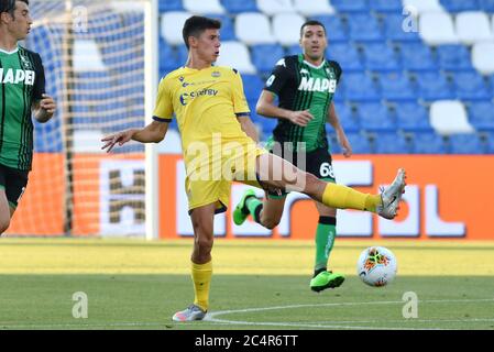 Al , reggio emilia, 28 giu 2020, matteo pessina verona durante Sassuolo vs Hellas Verona - - Credit: LM/Alessio Tarpini/Alamy Live News Foto Stock