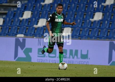 Al , reggio emilia, 28 giu 2020, rogerio sassuolo durante Sassuolo vs Hellas Verona - - Credit: LM/Alessio Tarpini/Alamy Live News Foto Stock