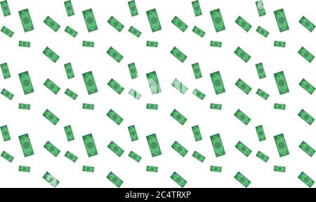 disegni tessili digitali di vari soldi Illustrazione Vettoriale