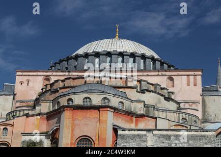 Museo di Santa Sofia a Sultanahmet, Istanbul, Turchia Foto Stock