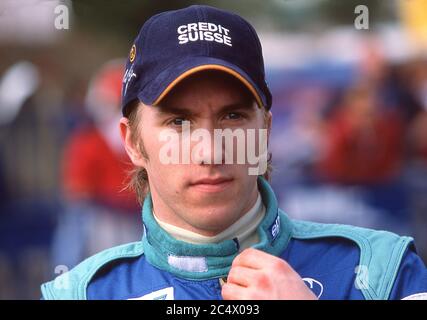 Jimmie Johnson del team USA alla ROC Race of Champions Gran Caneria Spain 2002 Foto Stock