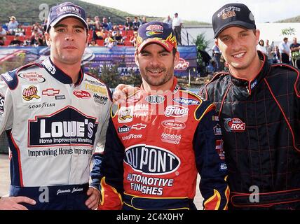 Squadra USA alla ROC Race of Champions Gran Caneria Spain 2002 Foto Stock