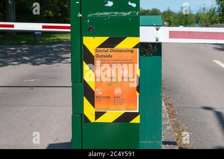 Kingsbury Water Park, un parco di campagna di 600 ettari nel North Warwickshire, Regno Unito Foto Stock