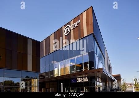 Centro di Chorley nel lancashire, edificio di nuova costruzione Market Walk Foto Stock