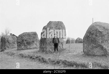 Foto d'epoca della vita europea prevalentemente dalla Svezia durante la prima parte del XX secolo Foto Stock