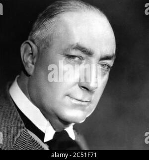 EDGAR WALLACE (1875-1932) giornalista inglese, romanziere, sceneggiatore, regista Foto Stock