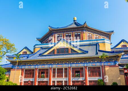 Mausoleo di Sun Yat Sen a Guangzhou, Guangdong, Cina Foto Stock