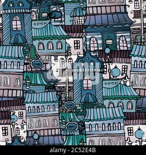 ospita un motivo senza giunture Illustrazione Vettoriale